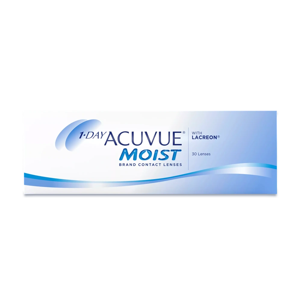 1-Day Acuvue Moist (30 pcs) contact lens pack