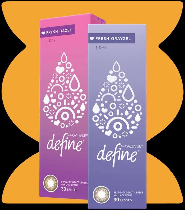 1-Day Acuvue Define Fresh (30 pcs) contact lens pack