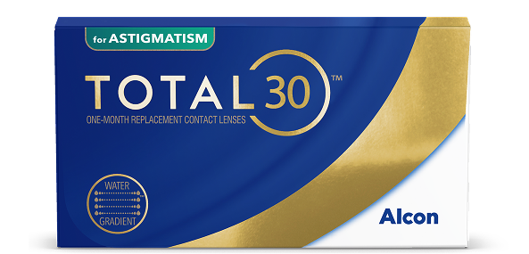 TOTAL30® for Astigmatism Monthly (3 pcs) contact lens pack