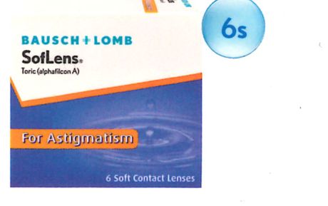 SofLens Toric Monthly (6 pcs) contact lens pack
