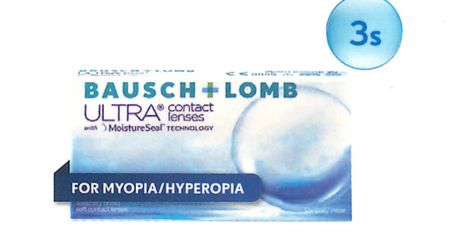 Bausch+Lomb ULTRA (3 pcs) contact lens pack
