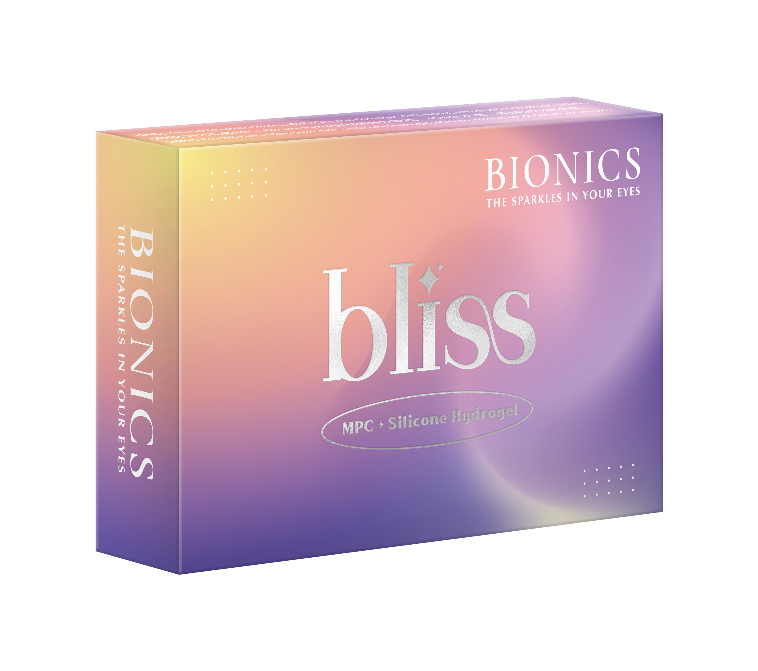 Bionics Bliss Monthly (2 pcs) contact lens pack