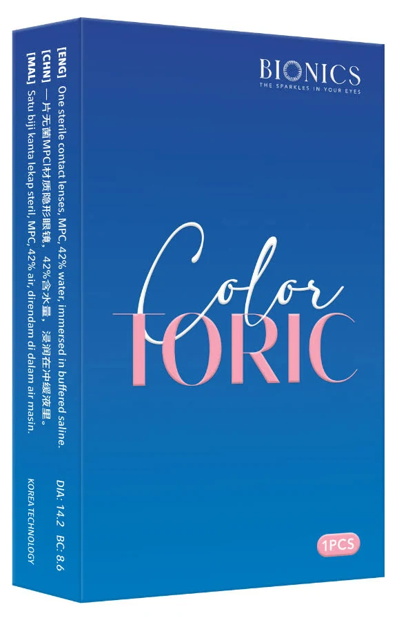 BIONICS Color Toric Monthly (per pair) contact lens pack