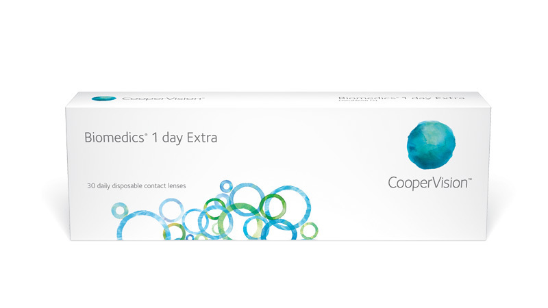 CooperVision Biomedics 1 day Extra (30 pcs) contact lens pack