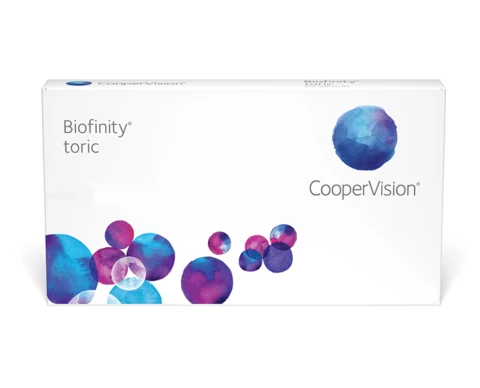 CooperVision Biofinity Toric Monthly (6 pcs) contact lens pack