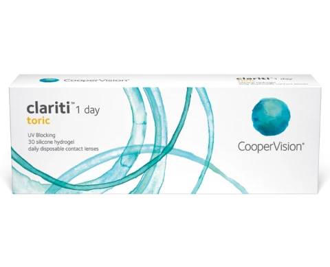CooperVision Clariti 1day Toric (30 pcs) contact lens pack