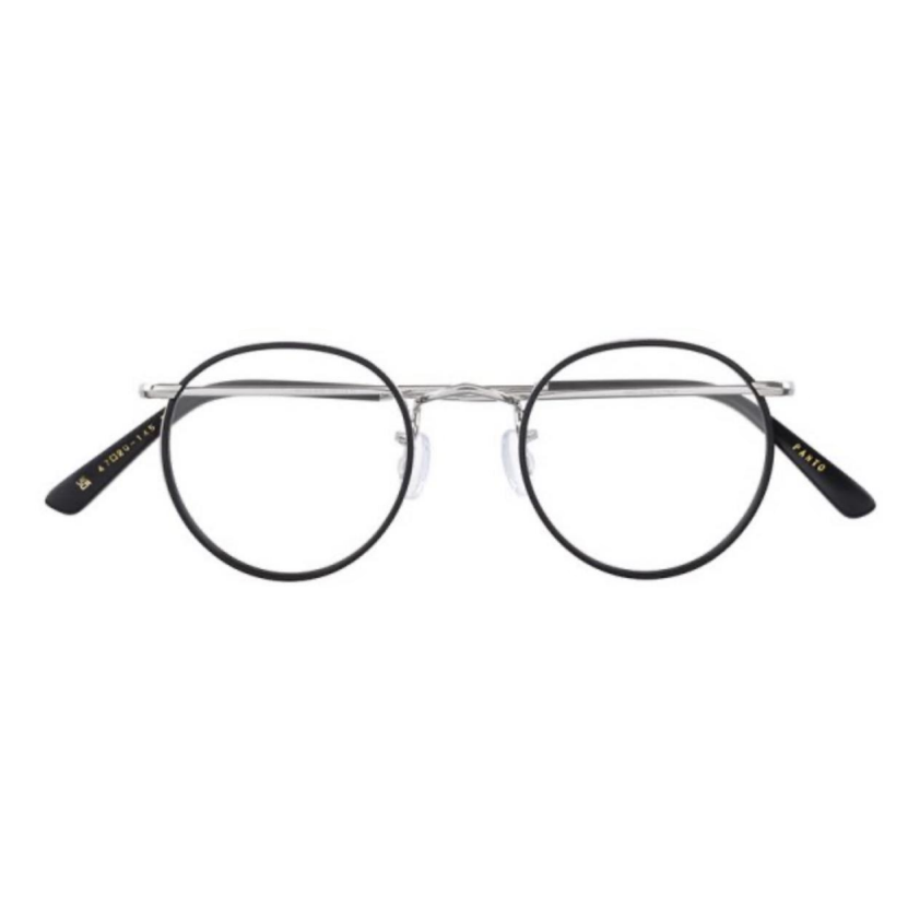 Savile Row Panto 49-20 Silver eyeglass frame