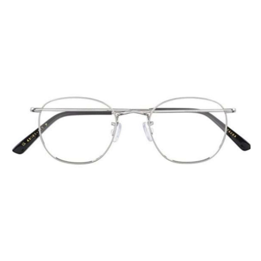 Savile Row Quadra 48-20 Black/Silver eyeglass frame