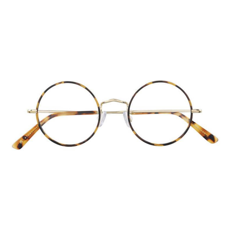 Savile Row Round Eye 49-20 Tortoise/Gold eyeglass frame