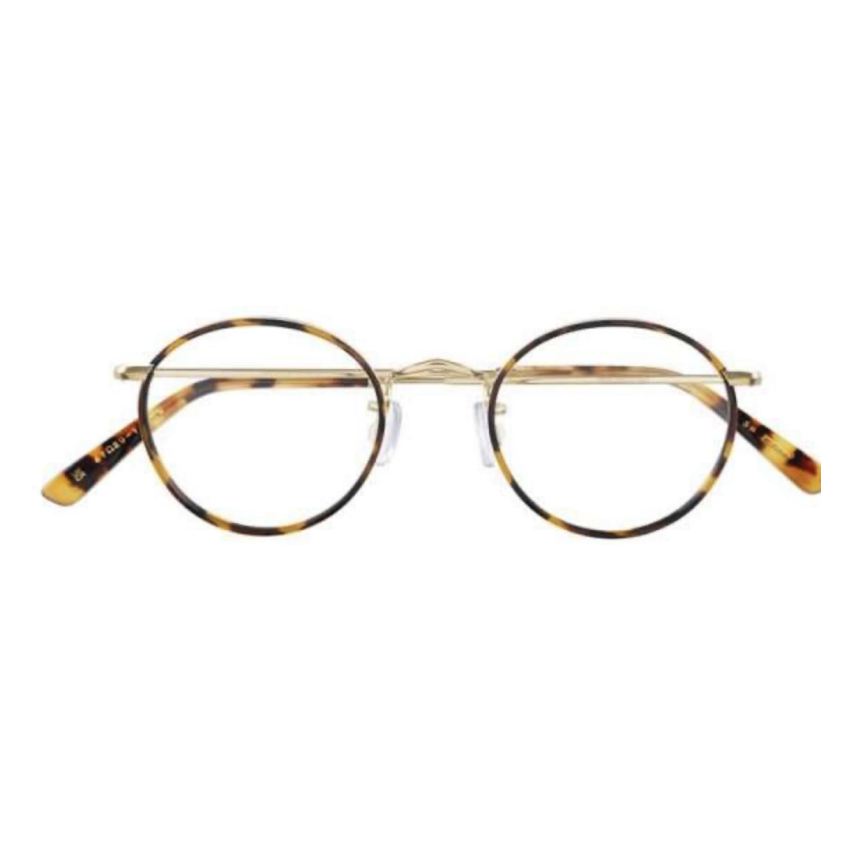 Savile Row Shallow Panto 47-20 Gold eyeglass frame
