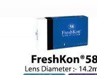 FreshKon 58 (6 pcs) contact lens pack