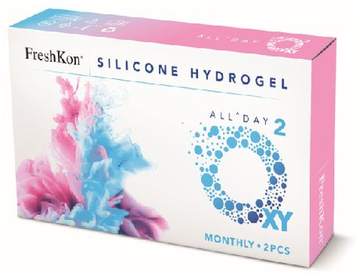 FreshKon All-Day Bliss Silicone Hydrogel (10 pcs) contact lens pack