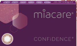 Miacare CONFiDENCE Monthly - Gaze (per pair) contact lens pack