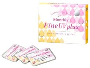 SEED Monthly FINE UV Plus (3 pcs) contact lens pack