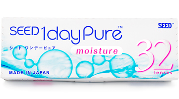 SEED 1dayPure™ Moisture (30 pcs) contact lens pack
