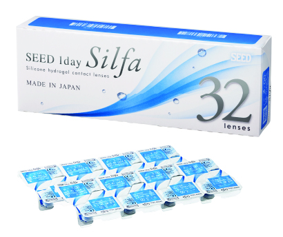 SEED 1day Silfa™ SiHy Daily (30 pcs) contact lens pack