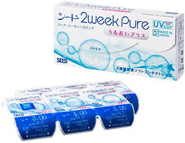 SEED 2weekPure™ UP (6 pcs) contact lens pack
