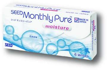 SEED Monthly Pure™ UP (3 pcs) contact lens pack
